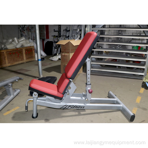 Strength training adjustable weightlifting fitness gym bench